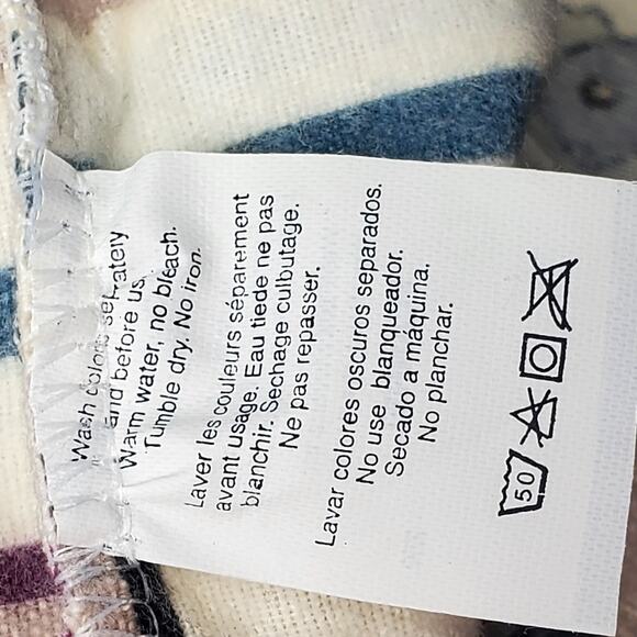 Stevens & Co 1970s "Ducks" Flannel Twin Size Complete Sheet Set Vintage NIP - Picture 9 of 9